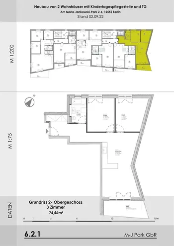 3 Zimmer Wohnung mit 74 m² in Berlin – Bild 10