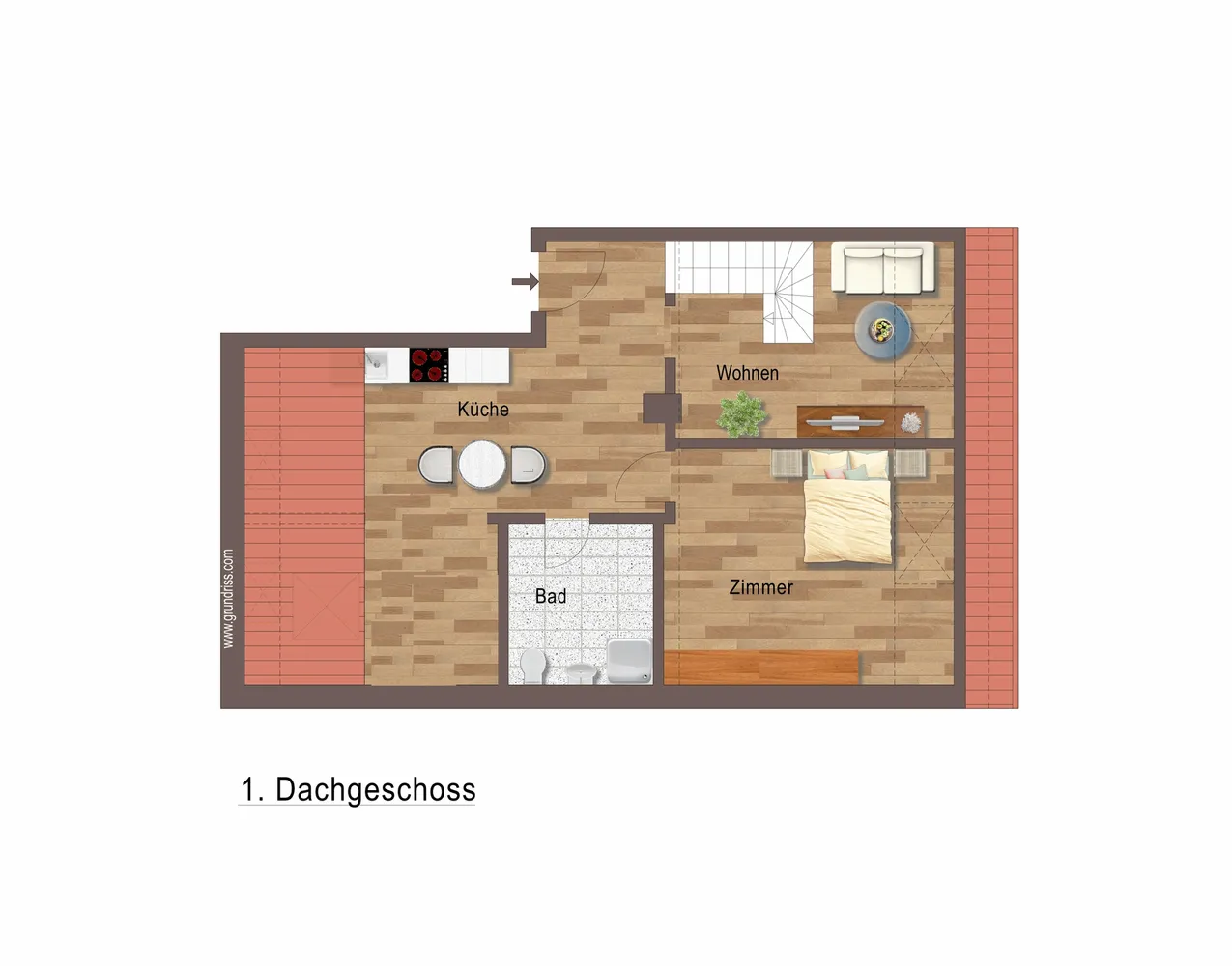 3 Zimmer Wohnung mit 65 m² in Leipzig – Bild 2