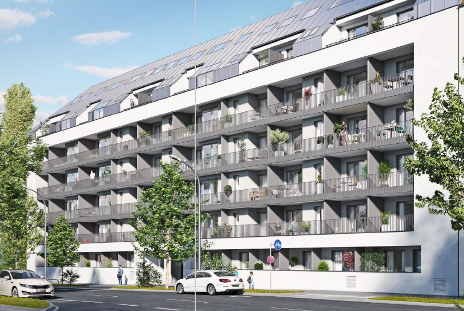 1 room apartment with 21 m² in Munich – Photo 1