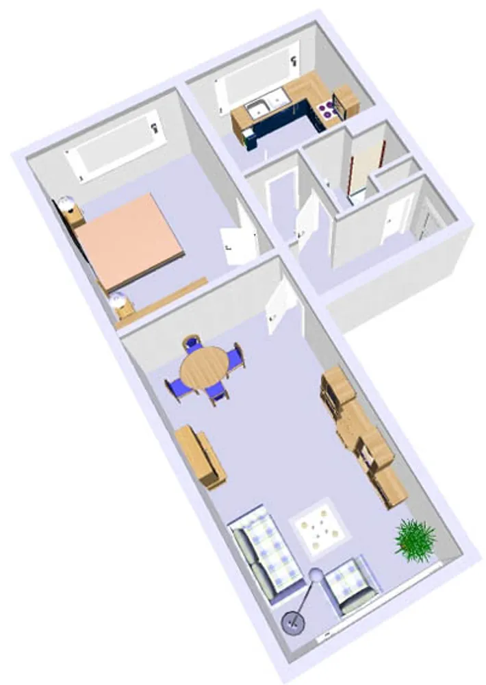 2 Zimmer Wohnung mit 56 m² in Kiel – Bild 2