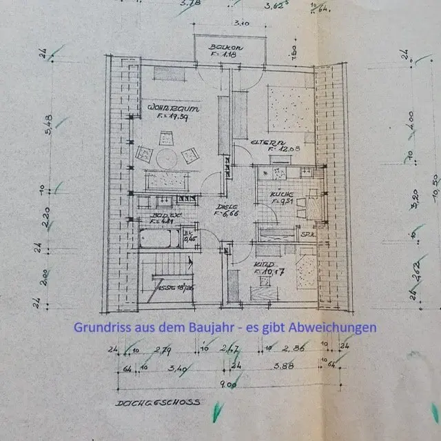 3 Zimmer Wohnung mit 61 m² in Erkrath – Bild 7