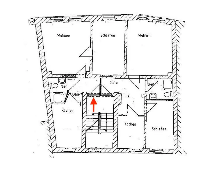 2 Zimmer Wohnung mit 50 m² in Halle (Saale) – Bild 8