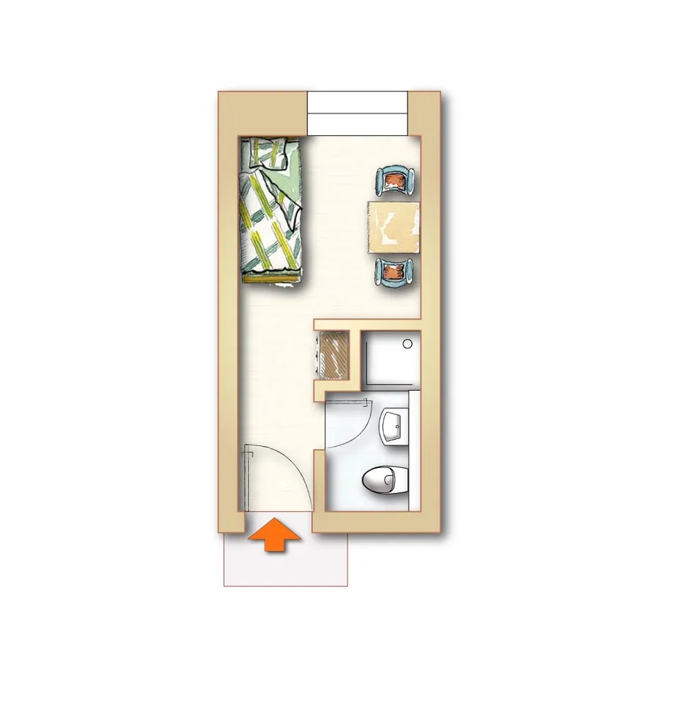 1 Zimmer Wohnung mit 20 m² in Kiel – Bild 10