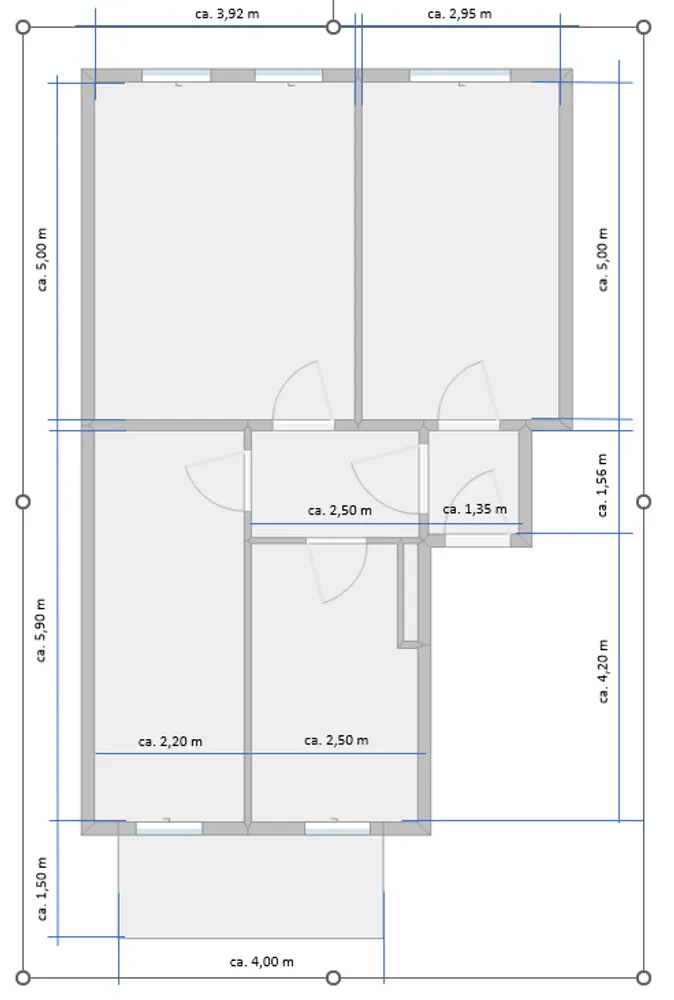 2 Zimmer Wohnung mit 70 m² in Erfurt – Bild 4