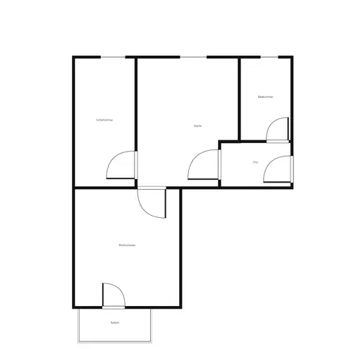 2 Zimmer Wohnung mit 50 m² in Braunschweig – Bild 6