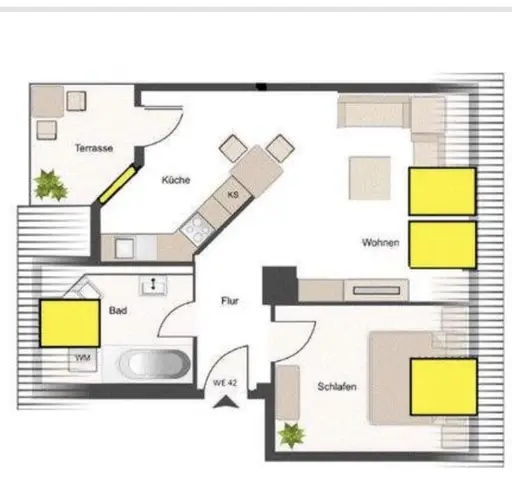 2 Zimmer Wohnung mit 41 m² in Dresden – Bild 4