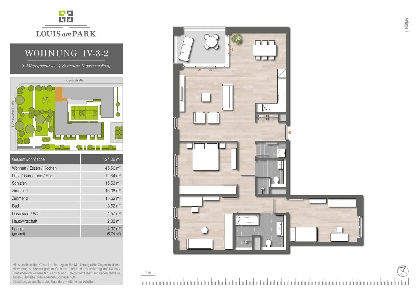 4 Zimmer Wohnung mit 124 m² in Frankfurt am Main – Bild 12