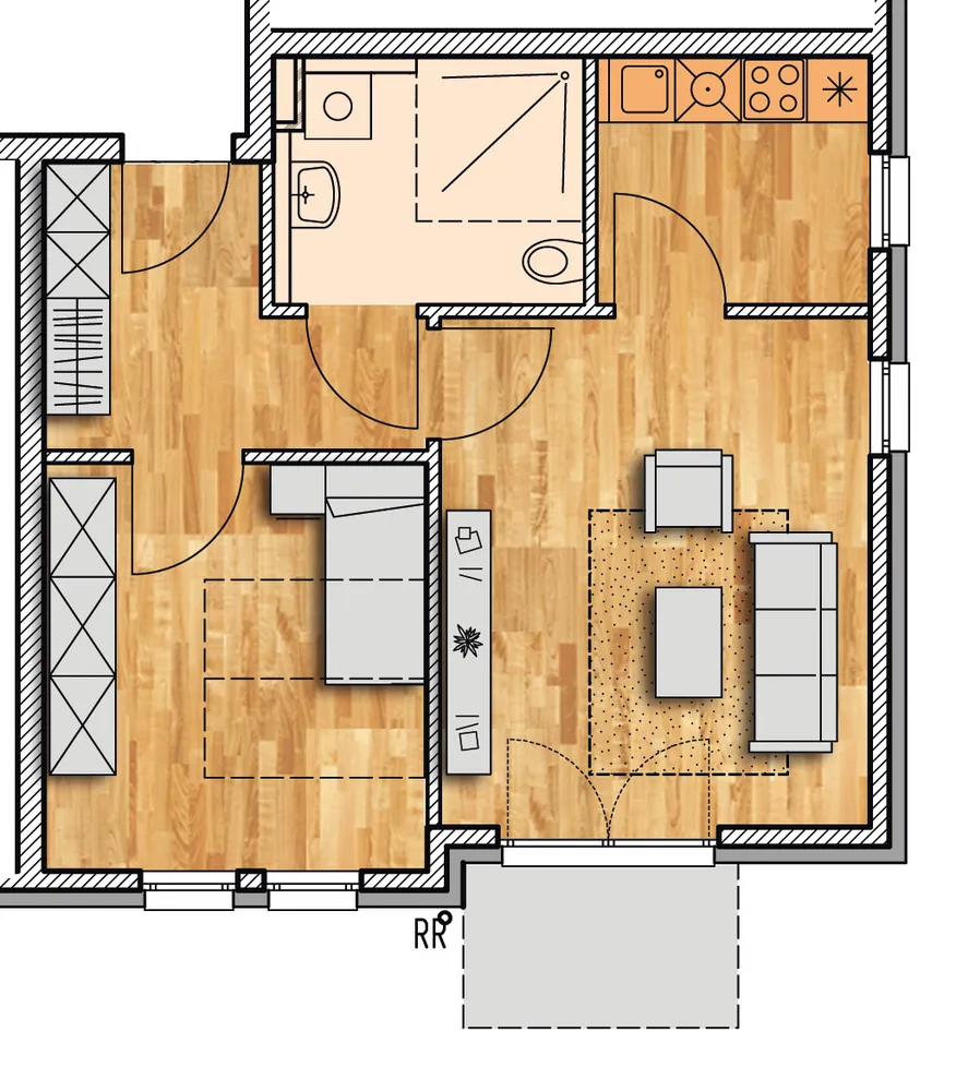 2 Zimmer Wohnung mit 52 m² in Potsdam – Bild 5