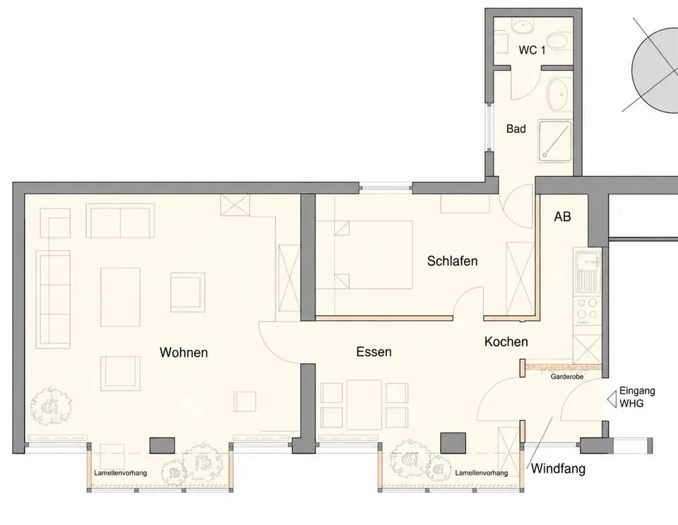 3 Zimmer Wohnung mit 80 m² in Trier – Bild 10