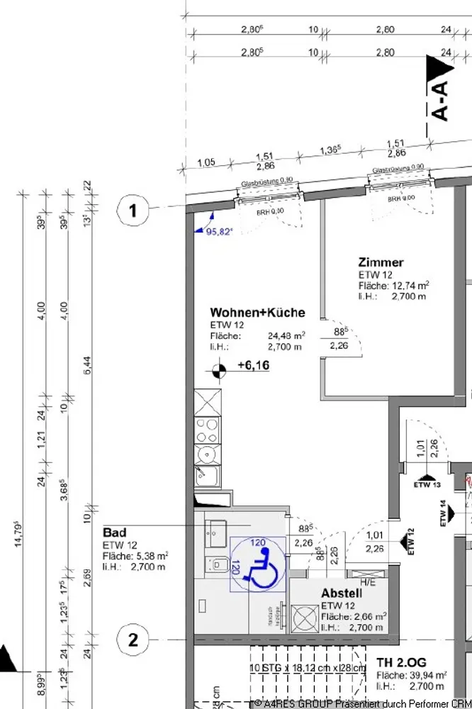 2 Zimmer Wohnung mit 44 m² in Berlin – Bild 5