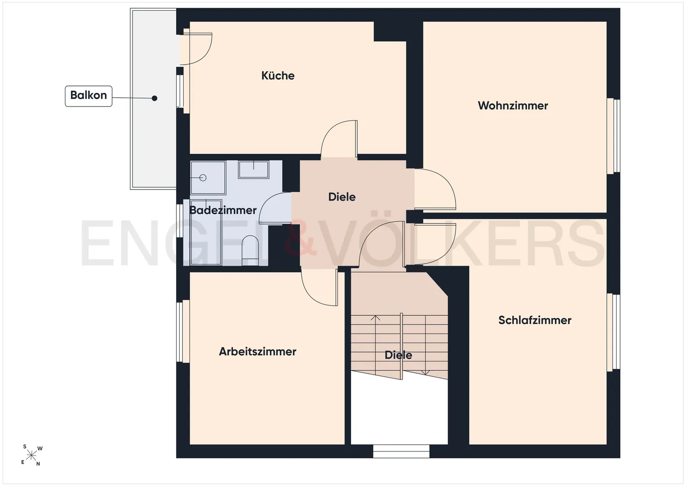 3 Zimmer Wohnung mit 75 m² in Saarbrücken – Bild 3