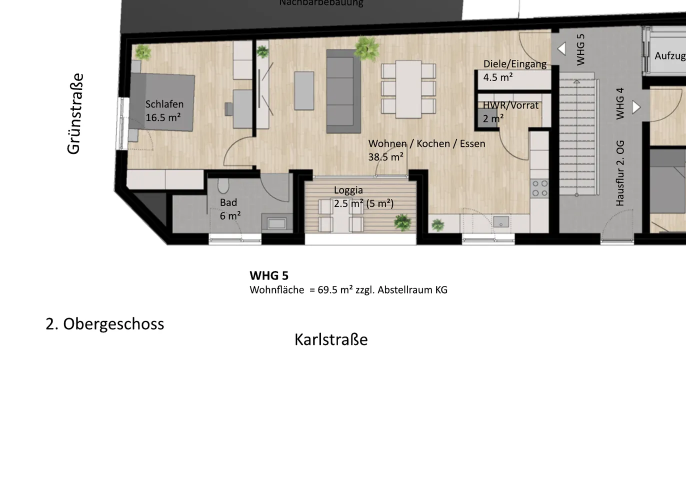 2 Zimmer Wohnung mit 71 m² in Euskirchen – Bild 9
