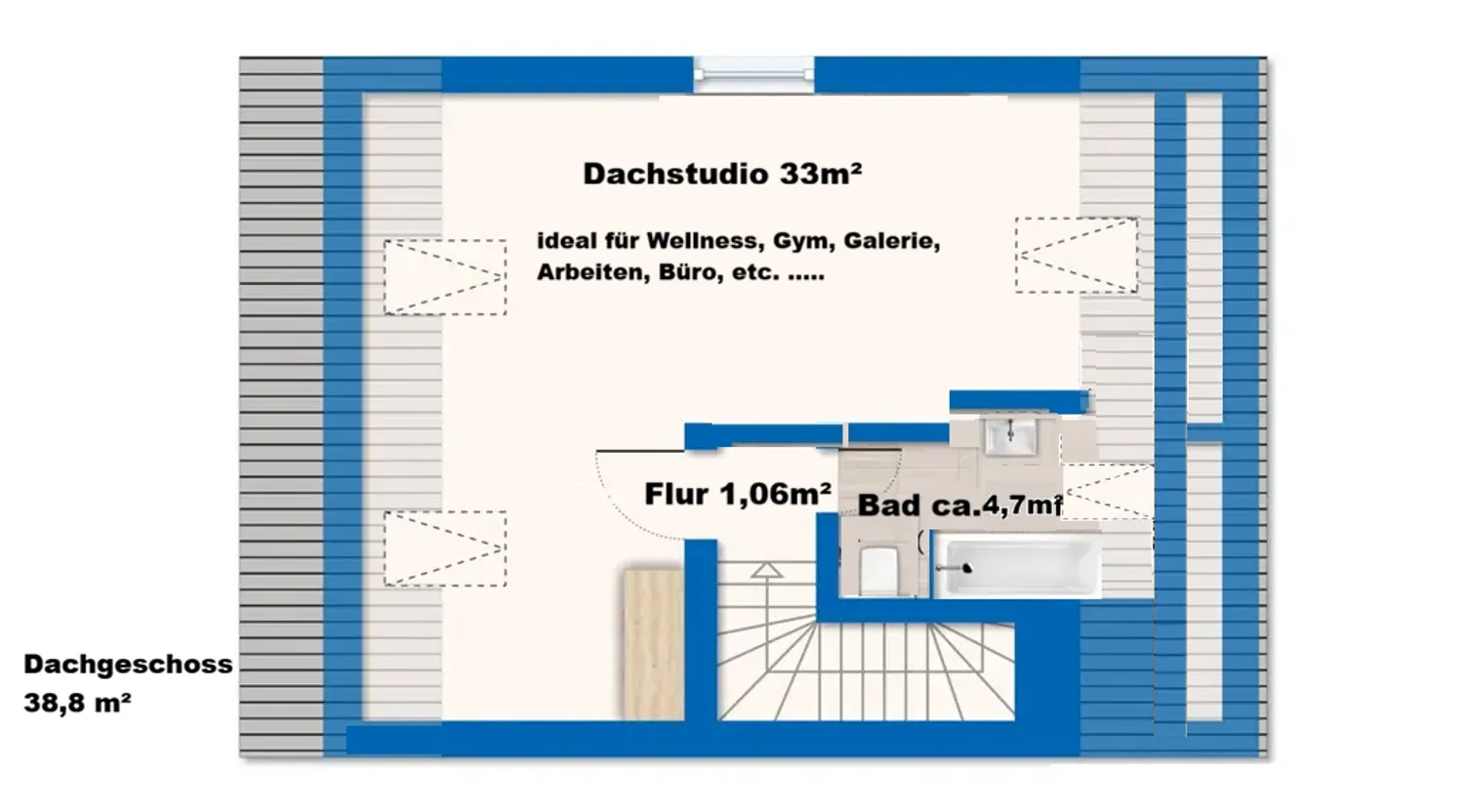 6 Zimmer Haus mit 149 m² in Wiesbaden – Bild 3