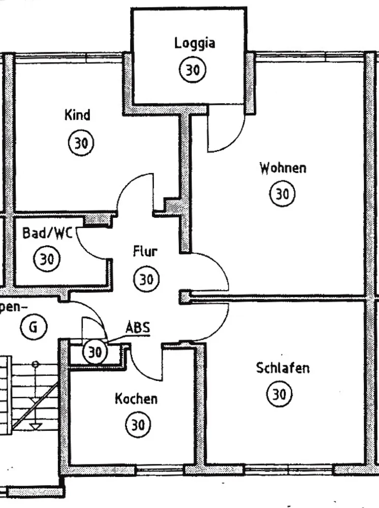 4 Zimmer Wohnung mit 75 m² in Essen – Bild 2