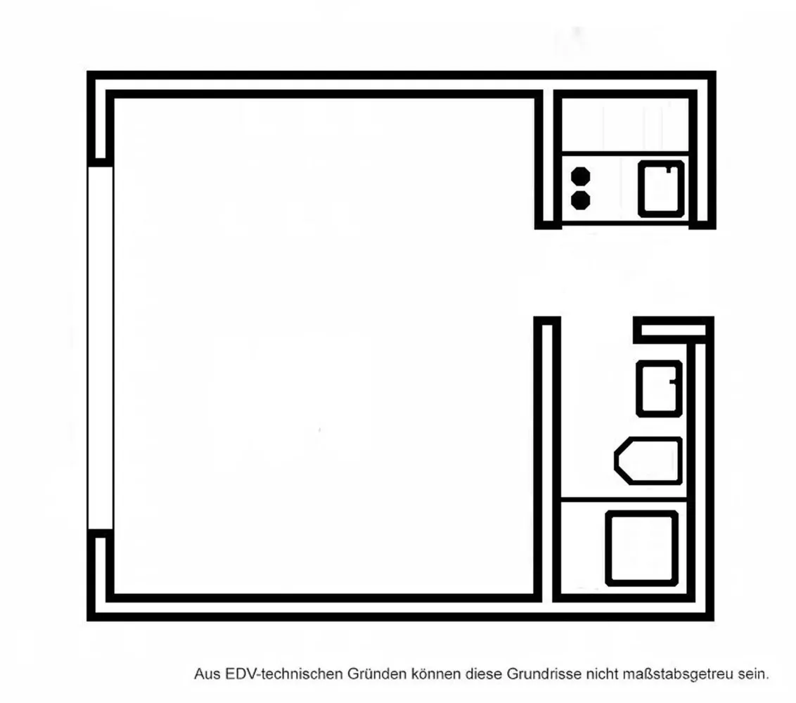 1 Zimmer Wohnung mit 25 m² in Böblingen – Bild 6