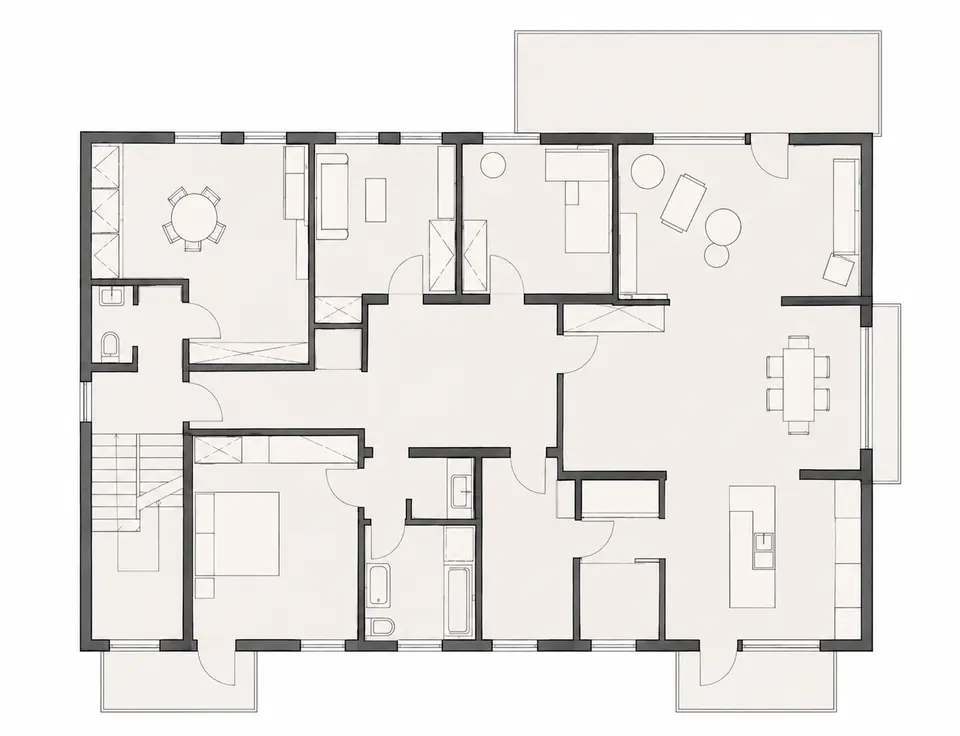 6 Zimmer Wohnung mit 200 m² in Hildesheim – Bild 5