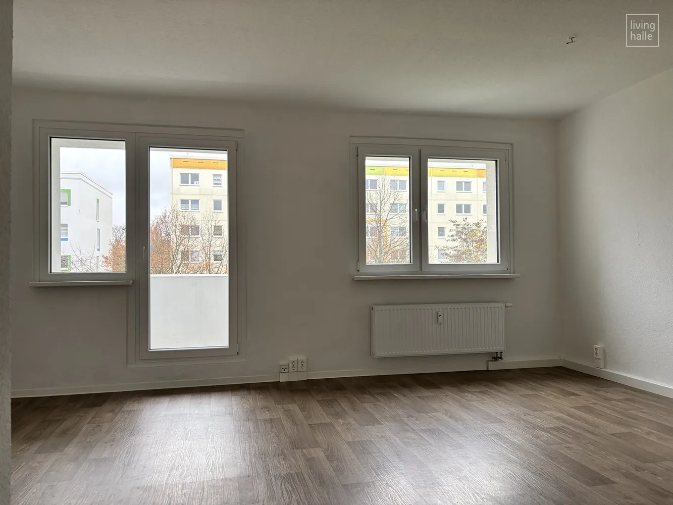 3 Zimmer Wohnung mit 57 m² in Halle (Saale) – Bild 1