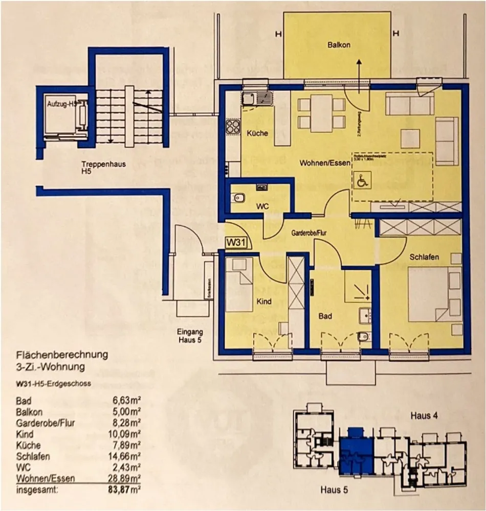 3 Zimmer Wohnung mit 83 m² in Schwäbisch Gmünd – Bild 8