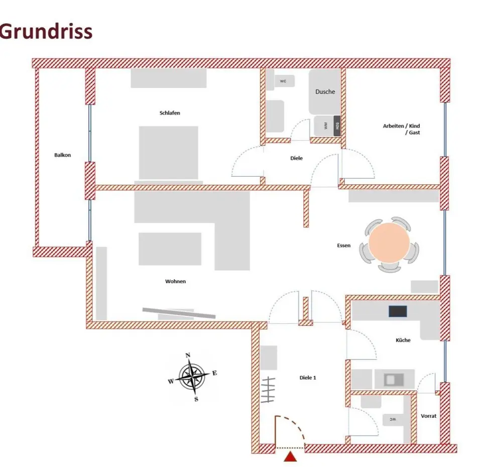 3 Zimmer Wohnung mit 95 m² in Arnsberg – Bild 5