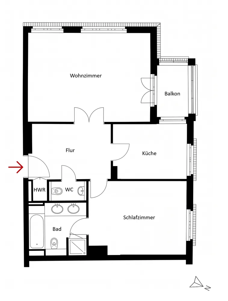 2 Zimmer Wohnung mit 76 m² in Berlin – Bild 8