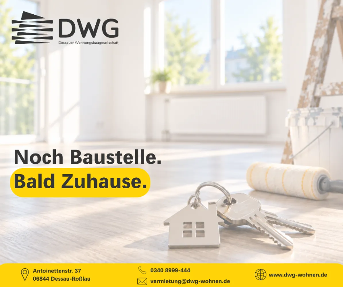2 Zimmer Wohnung mit 47 m² in Dessau-Roßlau – Bild 3