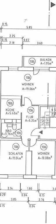 3 Zimmer Wohnung mit 58 m² in Pirna – Bild 9