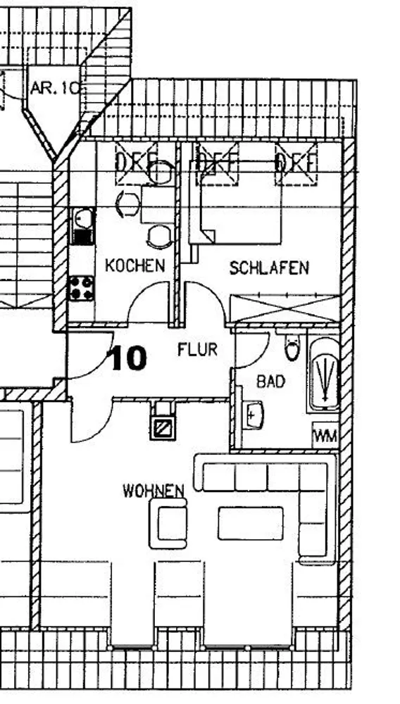 2 Zimmer Wohnung mit 55 m² in Leipzig – Bild 8
