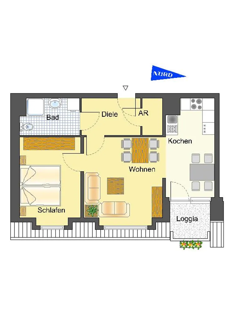 2 Zimmer Wohnung mit 54 m² in Recklinghausen – Bild 10