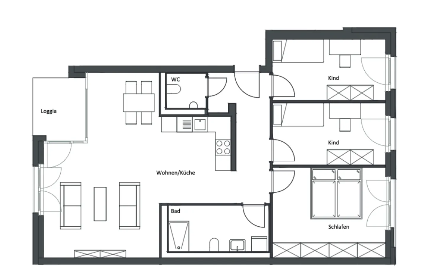 4 Zimmer Wohnung mit 85 m² in Berlin – Bild 8