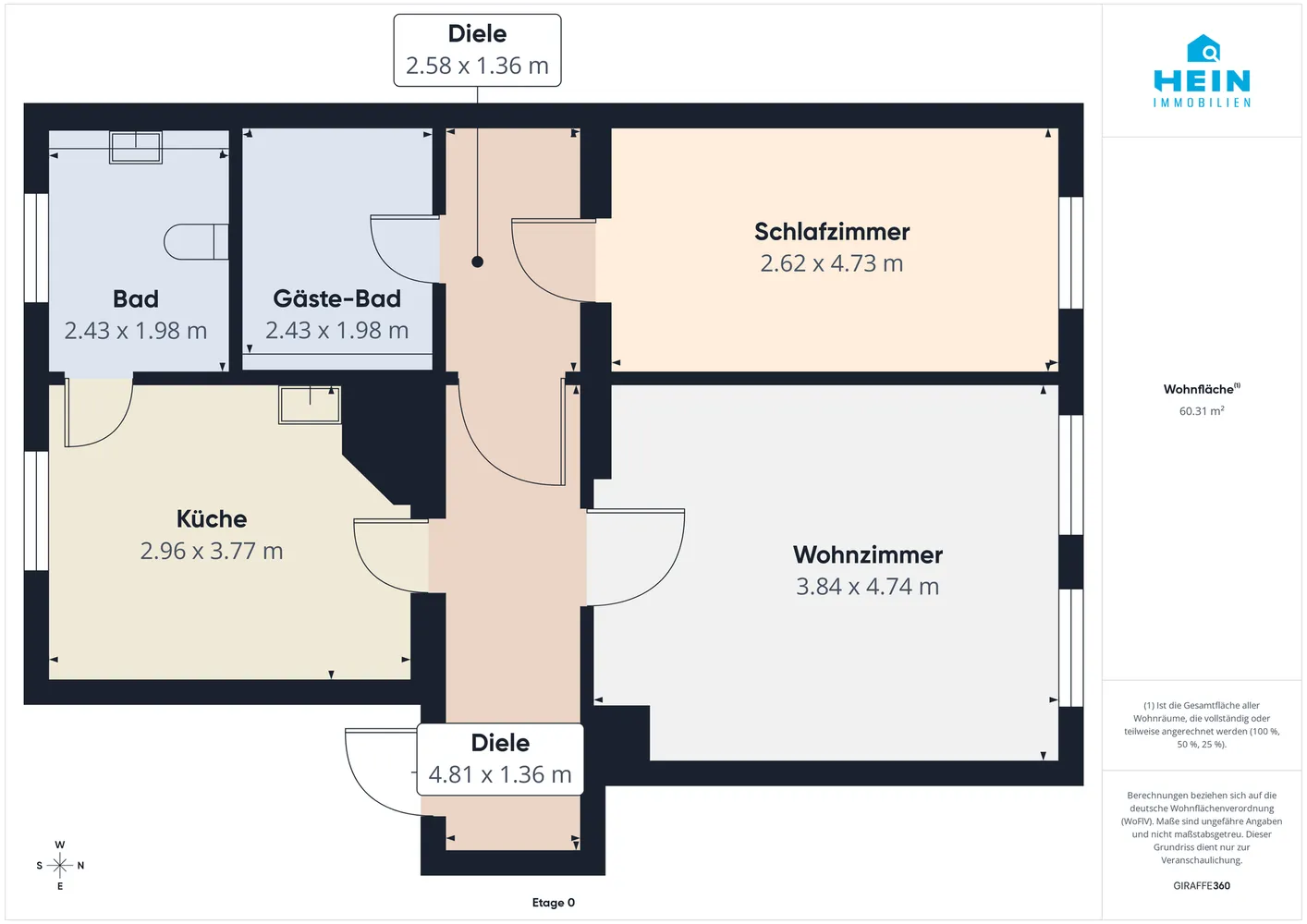 2 room apartment with 60 m² in Aue-Bad Schlema – Photo 10