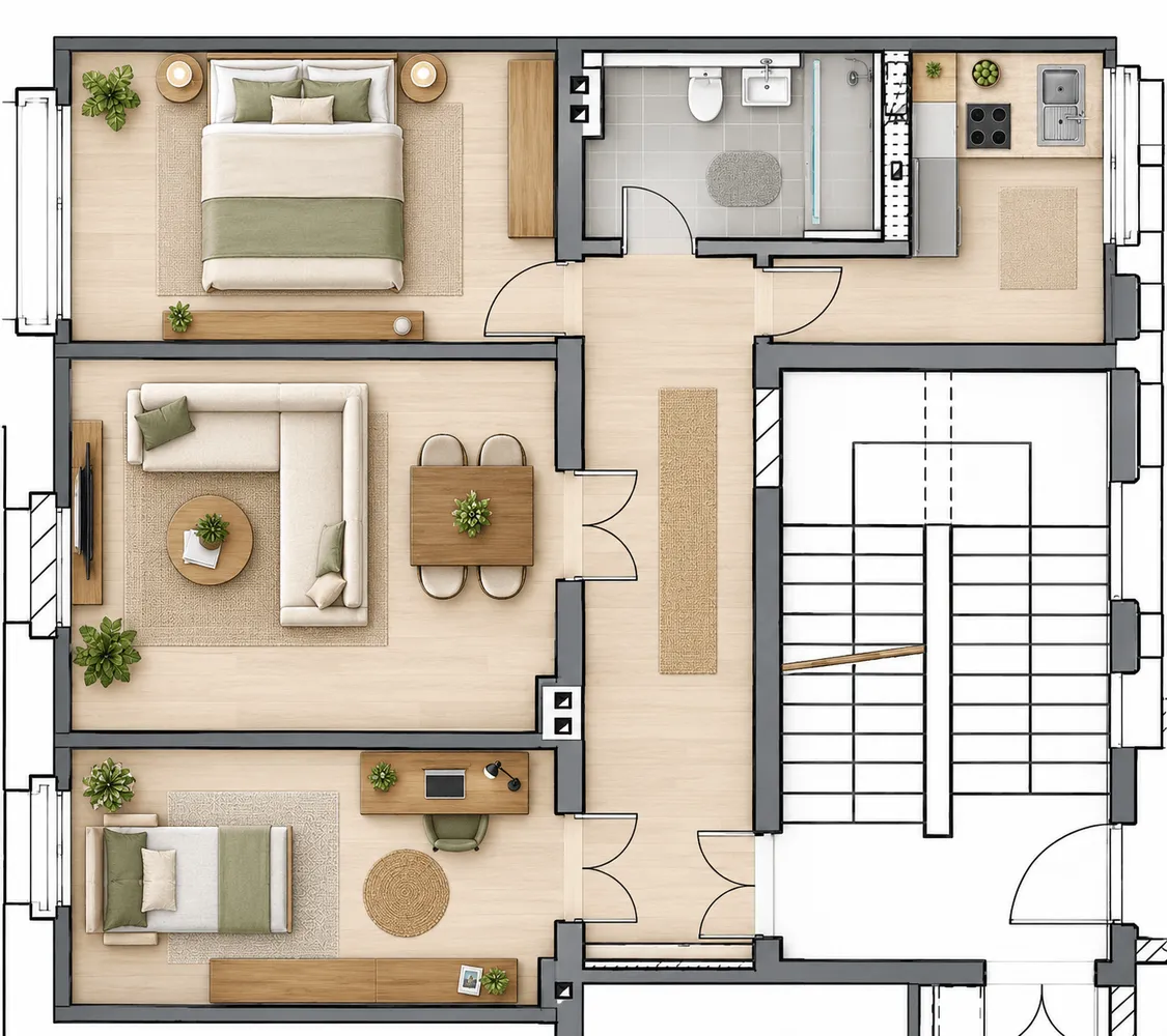 3 room apartment with 73 m² in Riesa – Photo 1