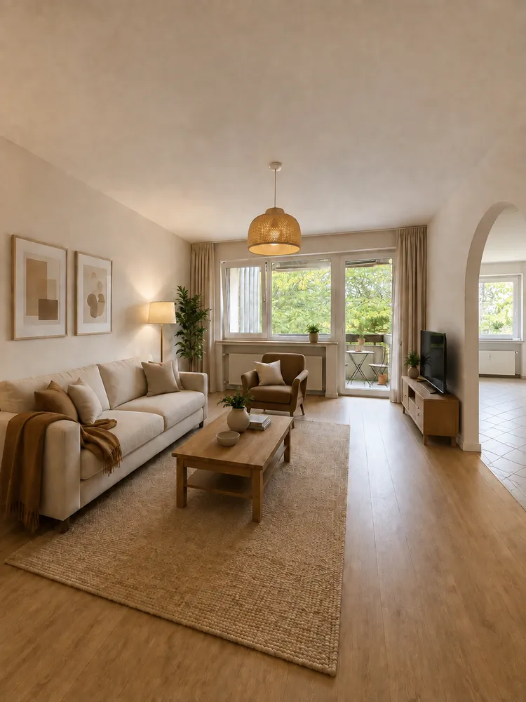 4 room apartment with 88 m² in Wuppertal – Photo 1