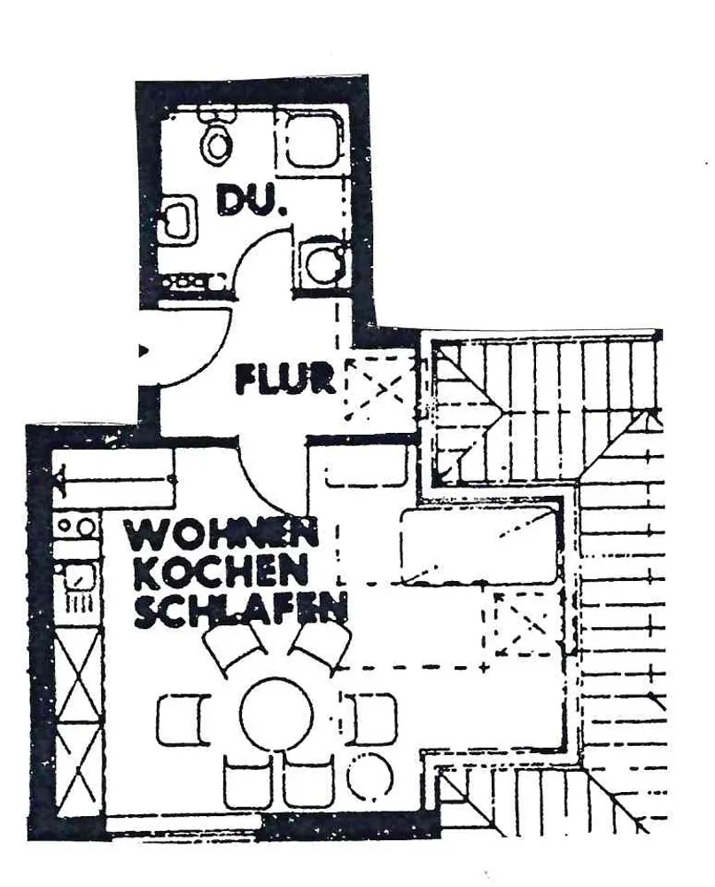 2 Zimmer Wohnung mit 55 m² in Stade – Bild 1