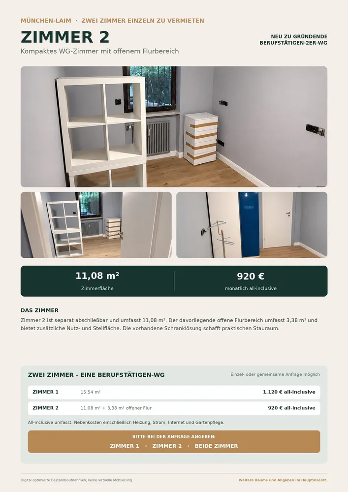 4 Zimmer Wohnung mit 85 m² in München – Bild 5
