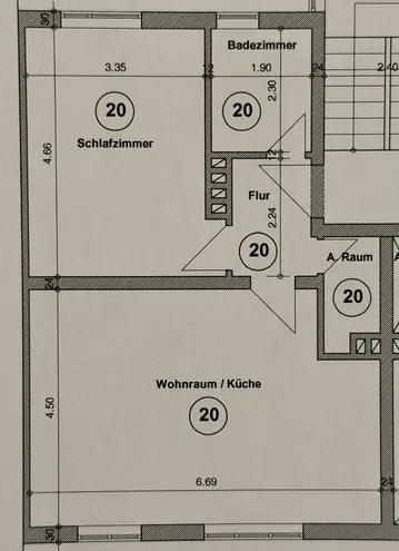 2 Zimmer Wohnung mit 54 m² in München – Bild 7