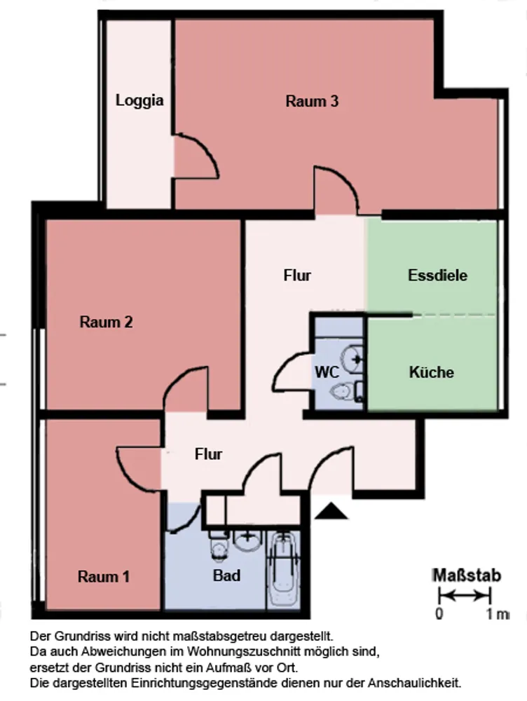 3 Zimmer Wohnung mit 82 m² in Dortmund – Bild 11