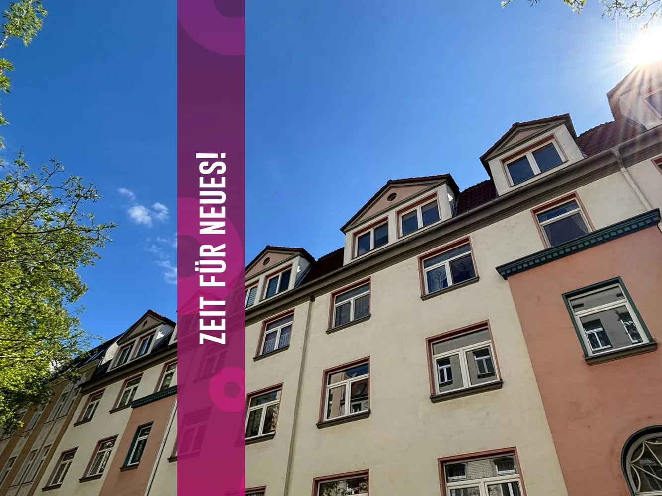 3 room apartment with 58 m² in Halle (Saale) – Photo 1