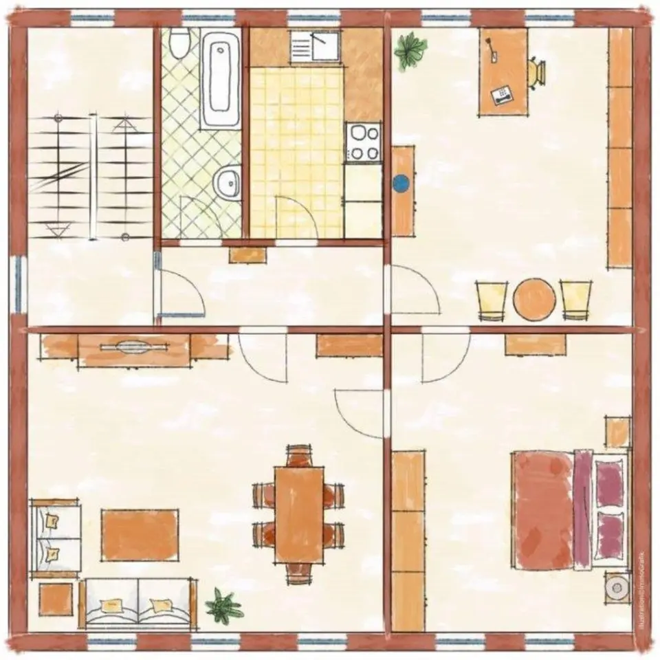 3 Zimmer Wohnung mit 90 m² in Luckenwalde – Bild 5