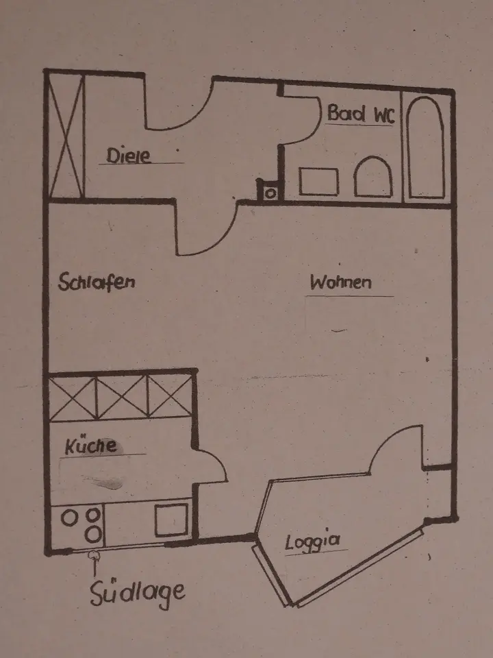 Studio mit 34 m² in Nürnberg – Bild 9