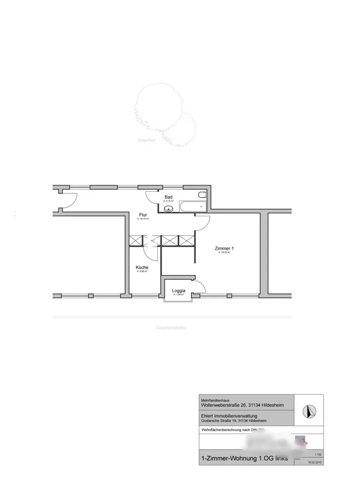 2 Zimmer Wohnung mit 49 m² in Hildesheim – Bild 4