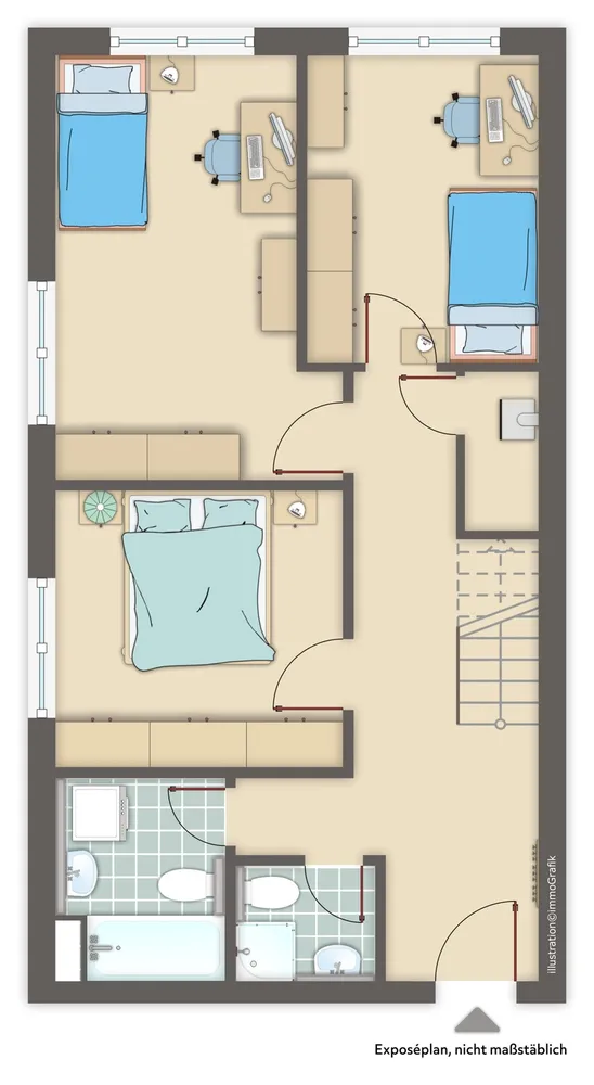 5 Zimmer Wohnung mit 119 m² in Hamburg – Bild 4