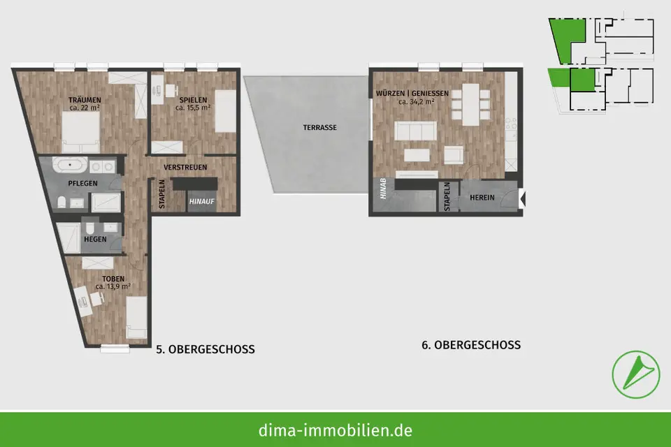 4 Zimmer Wohnung mit 130 m² in Leipzig – Bild 5