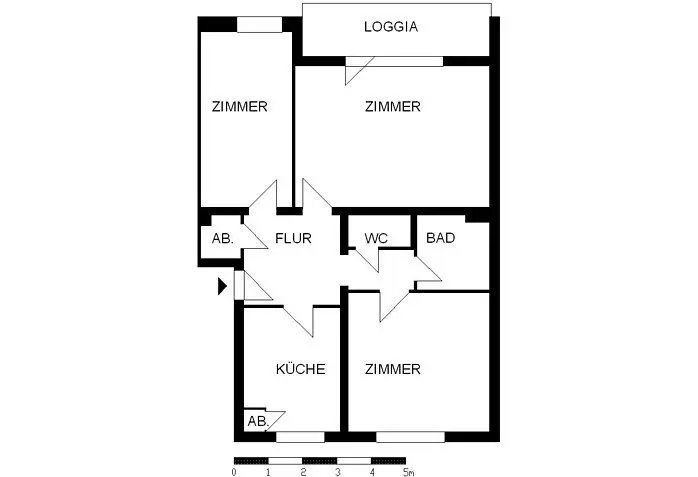 3 Zimmer Wohnung mit 77 m² in Mönchengladbach – Bild 2