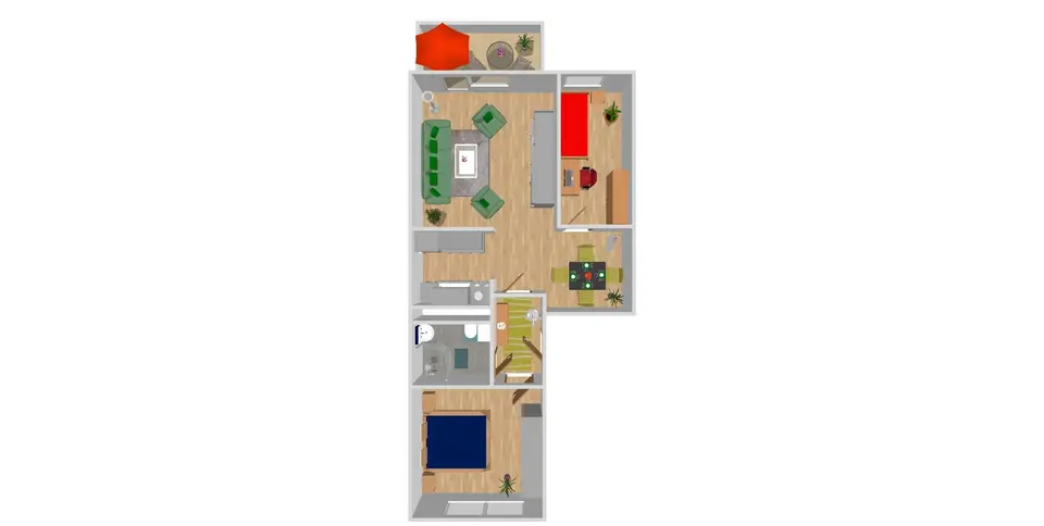3 Zimmer Wohnung mit 56 m² in Chemnitz – Bild 5