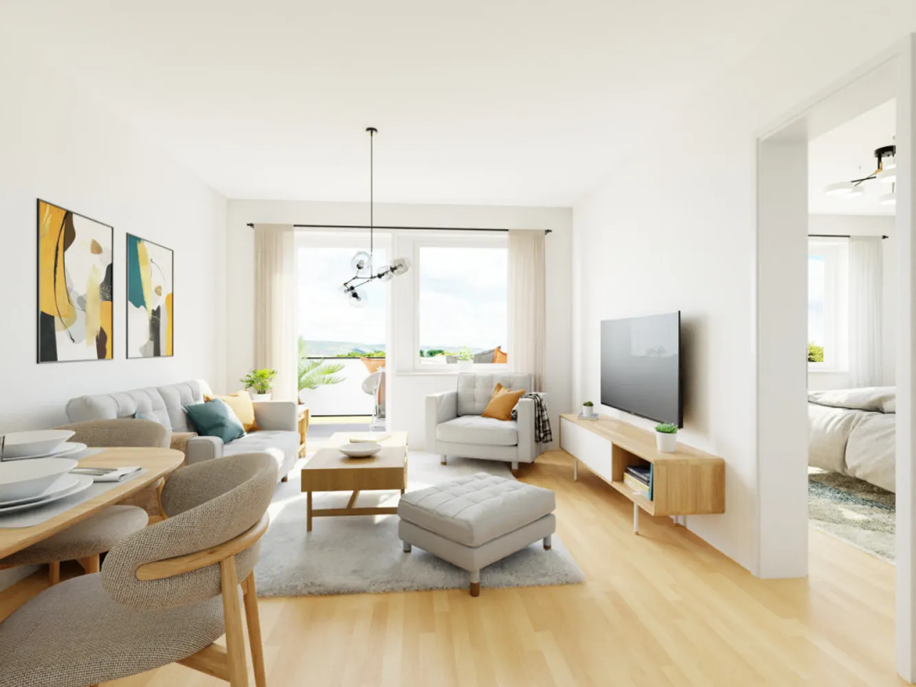 2 Zimmer Wohnung mit 49 m² in Chemnitz – Bild 1