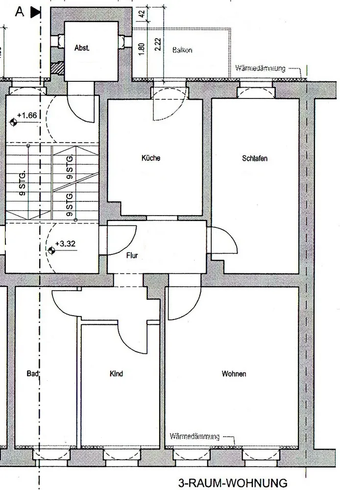 3 Zimmer Wohnung mit 71 m² in Chemnitz – Bild 6