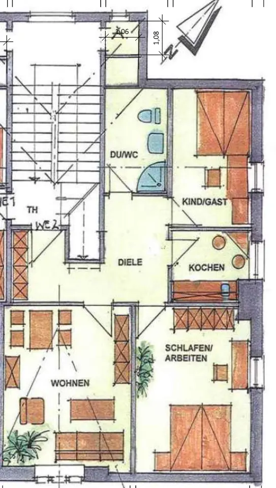 3 Zimmer Wohnung mit 70 m² in Werdau – Bild 5
