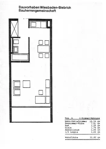 1 Zimmer Wohnung mit 33 m² in Wiesbaden – Bild 11