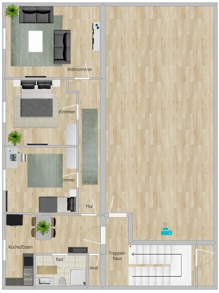 4 Zimmer Wohnung mit 70 m² in Dortmund – Bild 12