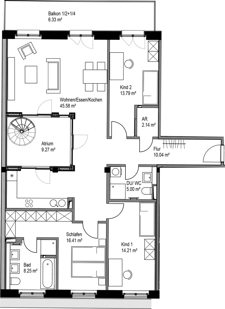 5 Zimmer Wohnung mit 134 m² in Leipzig – Bild 10